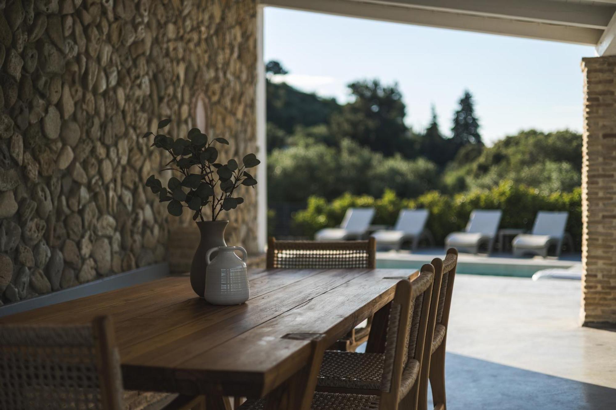 Binios Villa - Private Pool, Walking Distance From The Beach Vasilikí Zewnętrze zdjęcie